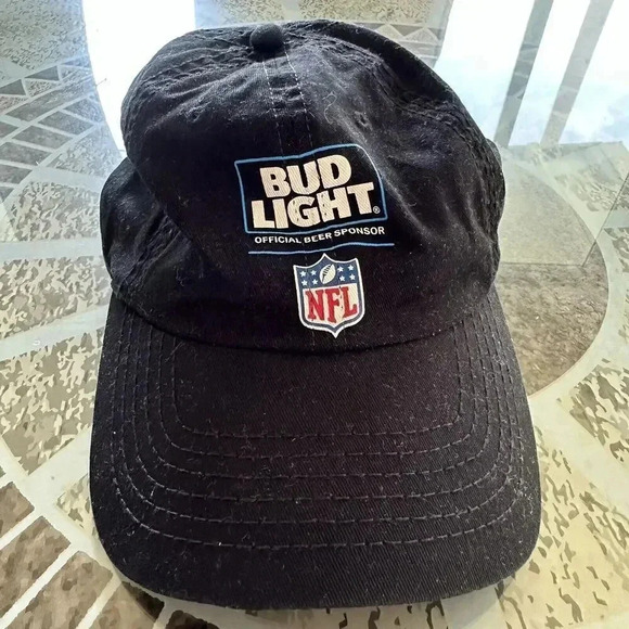 Bud Light NFL Official Beer Sponsor Snapback Hat Cap Men Women NFL Football Blue - Picture 1 of 4